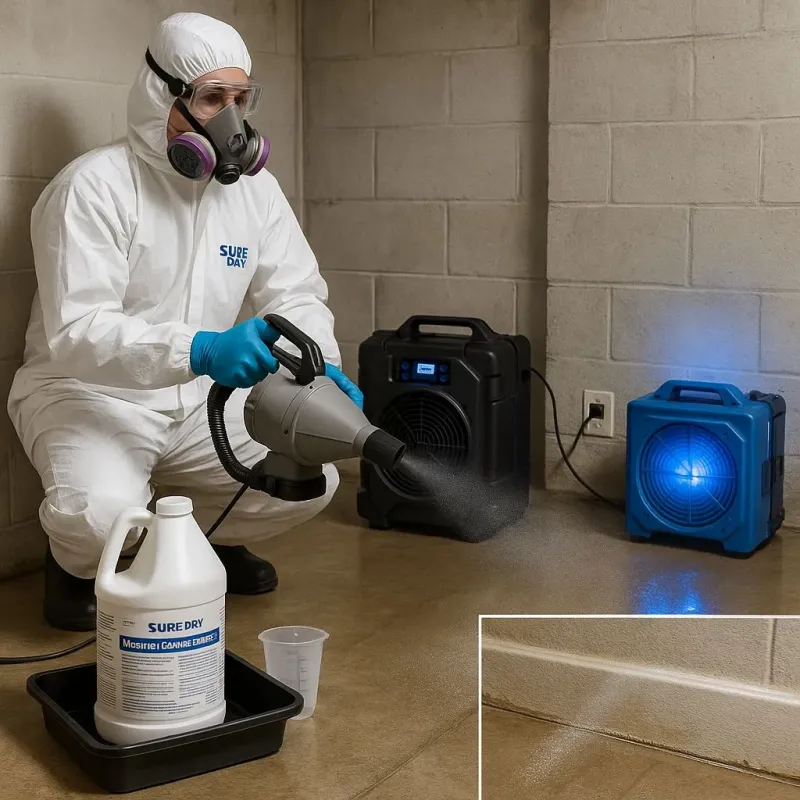 Sanitization and Odor Removal process in Toquerville, UT
